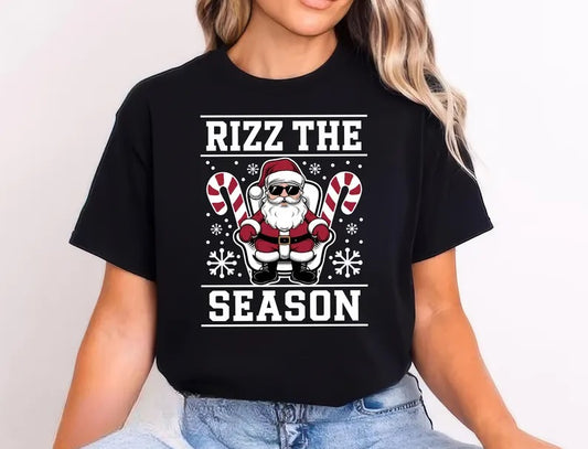 Rizz The Season Teenage Meme T-Shirt